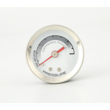 Hot selling good quality coffee machine pressure gauge steam pressure gauge